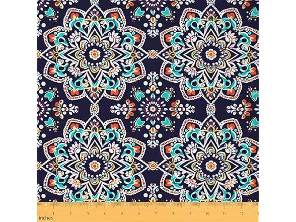 Feelyou Ethnic Paisley Fabric by The Yard