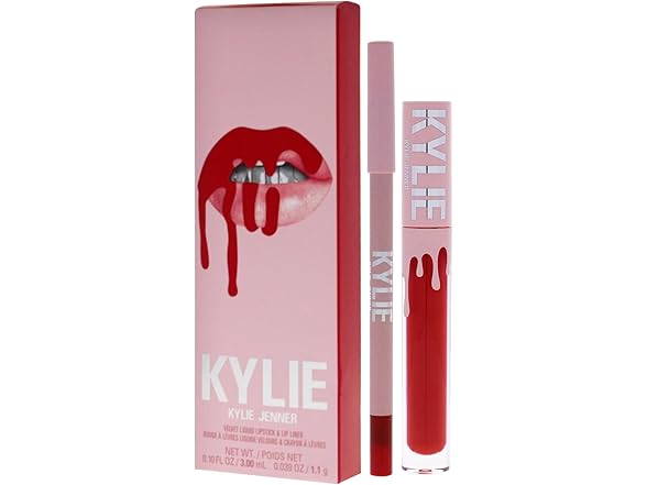 Velvet Lip Kit - 405 Red Velvet by Kylie Cosmetics for Women