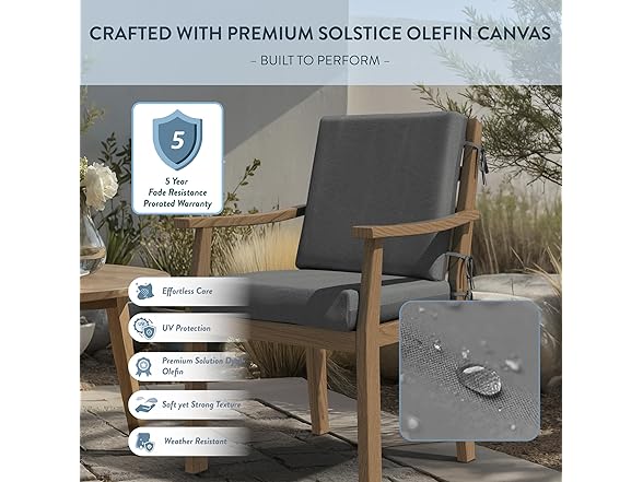 California Umbrella Outdoor Patio Seat Cushion
