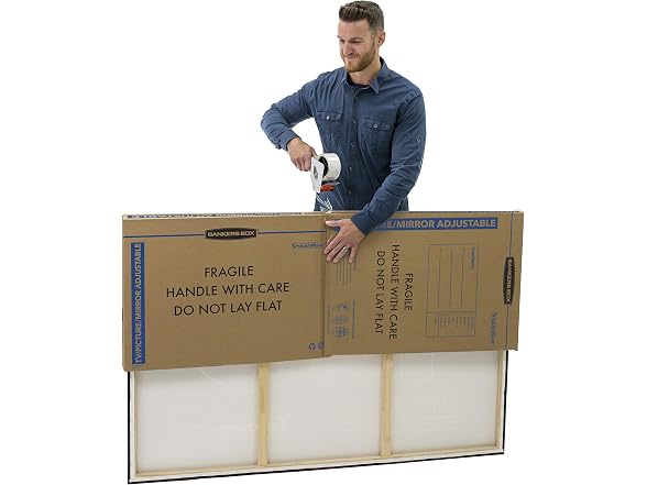 Bankers Box 3-Pack Adjustable Boxes
