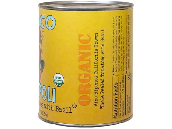 Bianco Dinapoli, Whole Peeled Tomatoes 28 oz