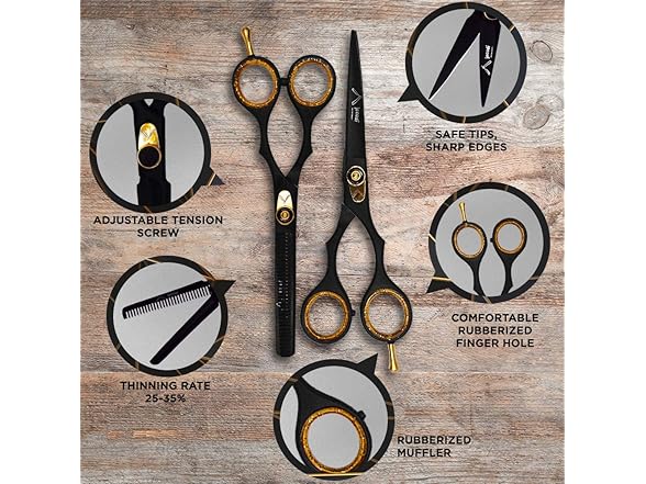 Professional Hair Cutting Scissors Set