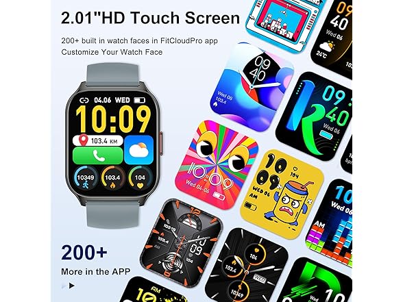 Kimeag Fitness Smart Watch for Men/Women