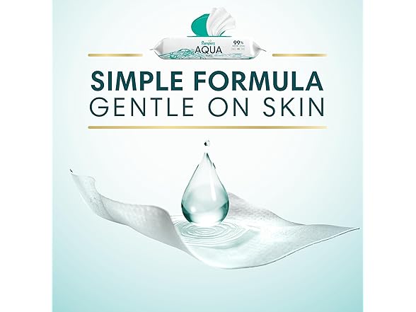 Pampers Aqua Pure Wipes 672ct