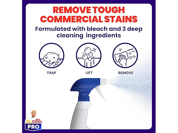 P&G PROFESSIONAL Mr. Clean PRO Deep Cleaner 1 gal, Case of 3