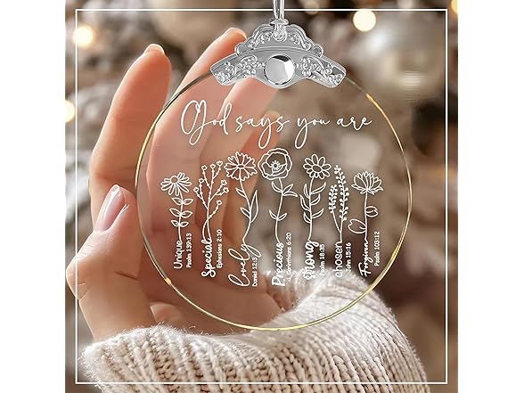 AMAQUANG God Says You are Ornament