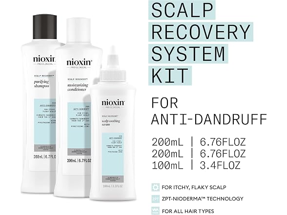 Nioxin Scalp Rcvry System Purify Shamp