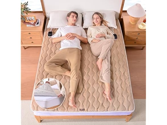 King Heated Mattress Pad