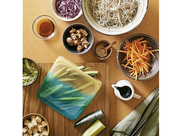Stasher Premium Silicone Reusable Food S