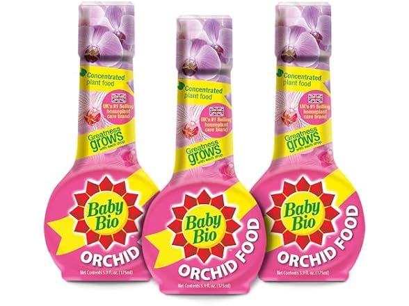 Baby Bio Orchid Food Concentrate, 3 Pack
