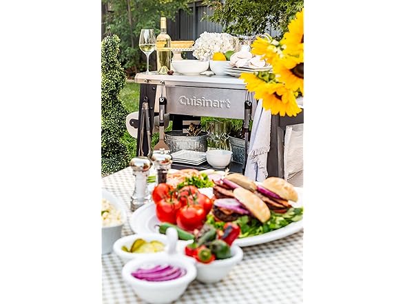 Cuisinart Outdoor Stainless Steel Grill Prep Table