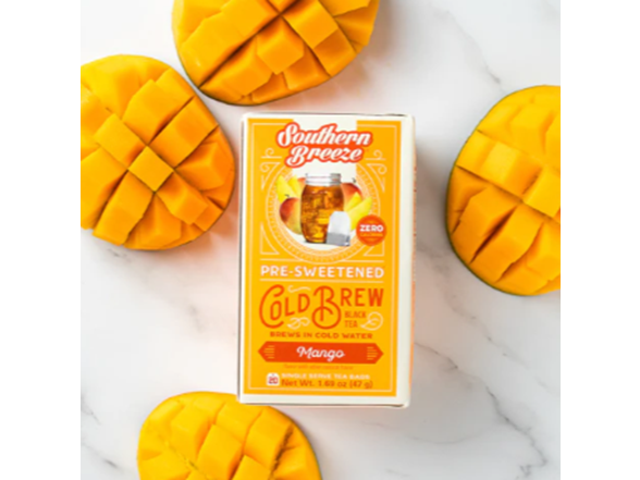 (6pk) Southern Breeze Mango Iced Tea Bags (20 bags per box)