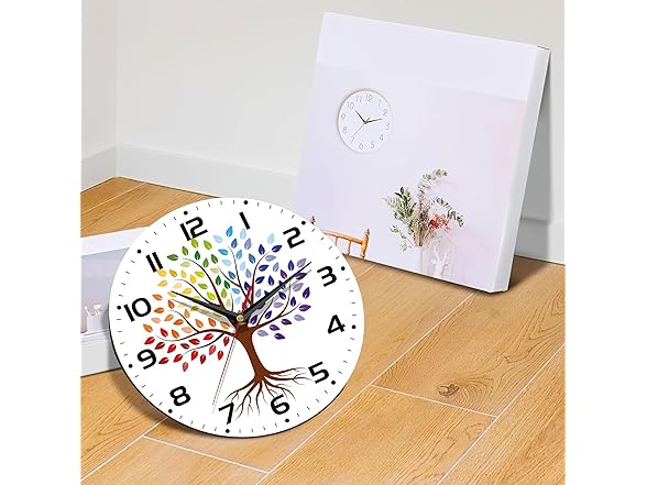 DEMACYA Abstract Tree of Life Wall Clock