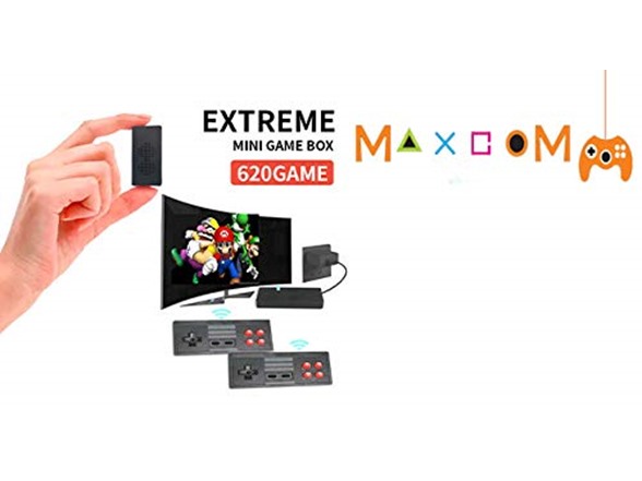 Maxcom Retro 8-Bit Game Console 620 Games