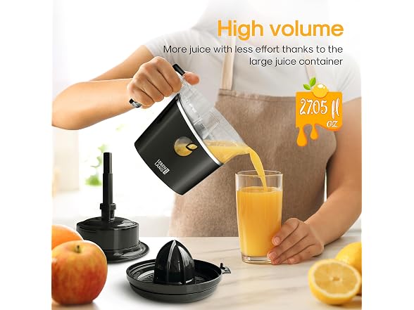 LEBENLANG Black Citrus Juicer