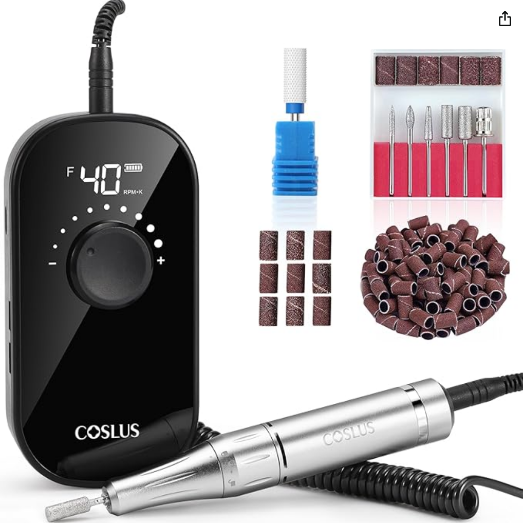 COSLUS Rechargeable Electric Nail Drill - Gallery 13