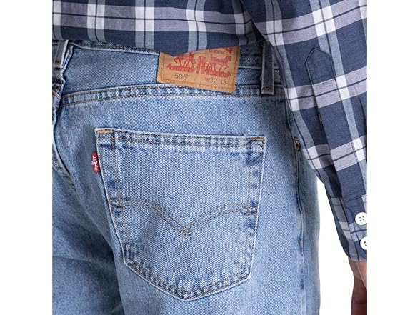 Levi's Men's 505 Regular Fit Jeans (33W)