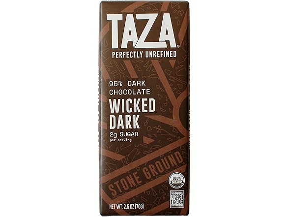 Taza Wicked Dark 95% Bar Variety 4ct 2.5
