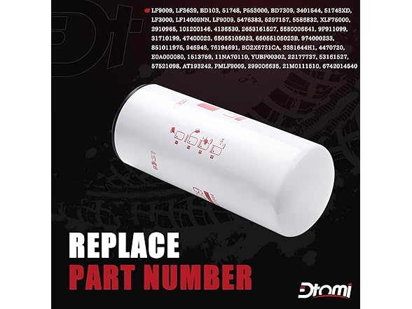 Dtomi Fuel Water Separator P553000 2pk