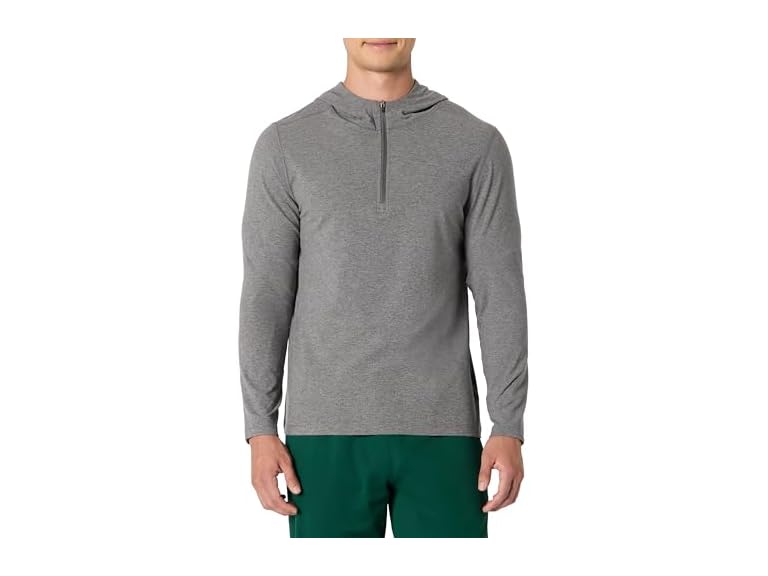 AE Mens Athletic Lt QuarterZip Hoodie LS Top - Gallery 9