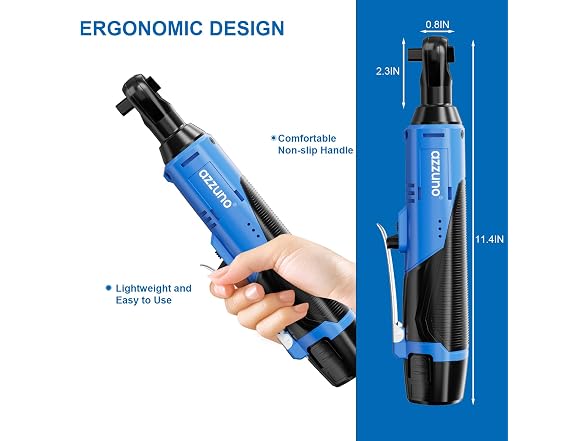 AZZUNO Electric Ratchet Wrench Set