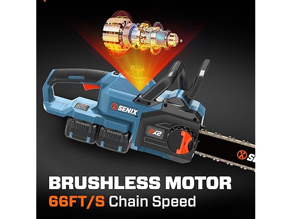 14" SENIX Cordeless Chainsaw 