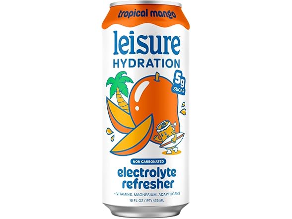 Leisure Hydration Non-Carbonated Electrolyte Refresher
