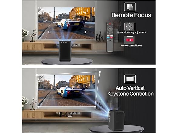 SANSUI Portable Projector