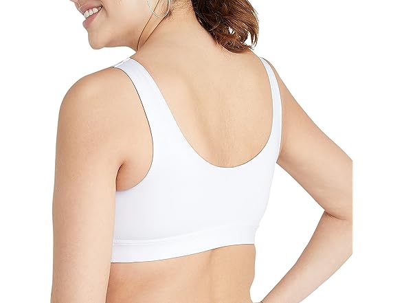 Champion White Moderate Support Bra (S)