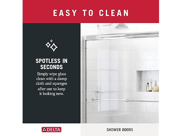 Delta Classic Sliding Tub Door, 60"