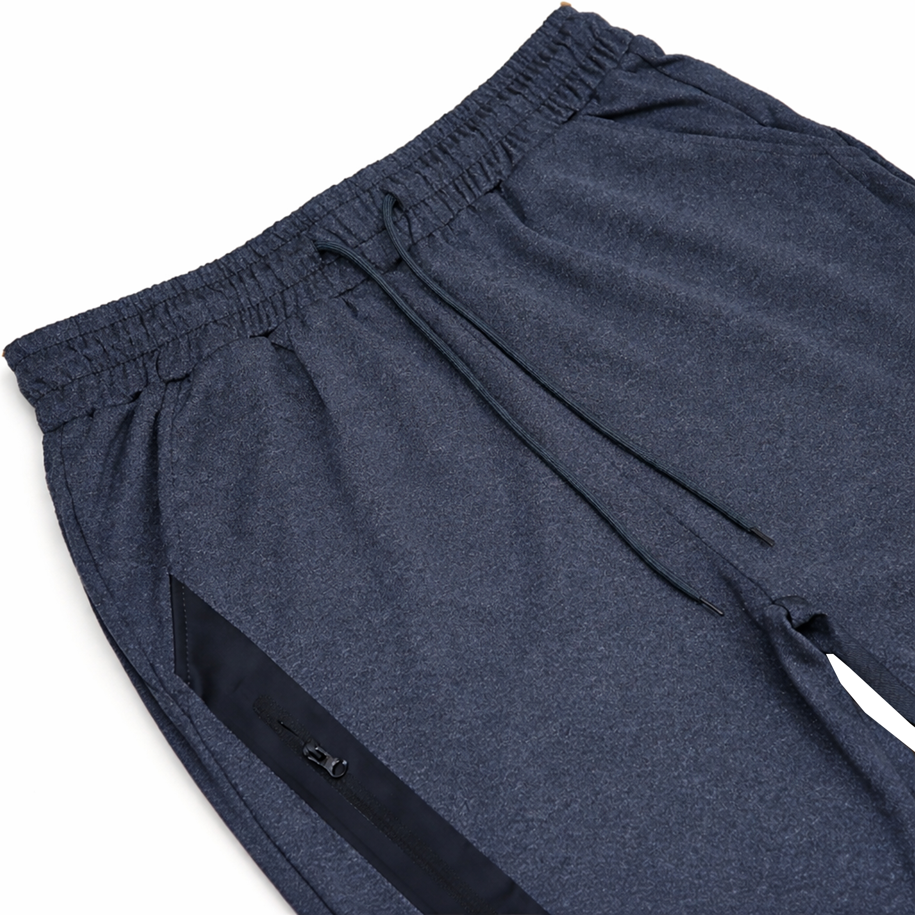 3Pk Asst Mens Tech Joggers w-Stripe Zip Patch - Gallery 13