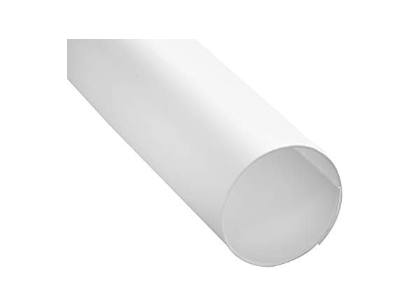Prime-Line M 6101-1 60 In. White Plastic Shower Rod Cover