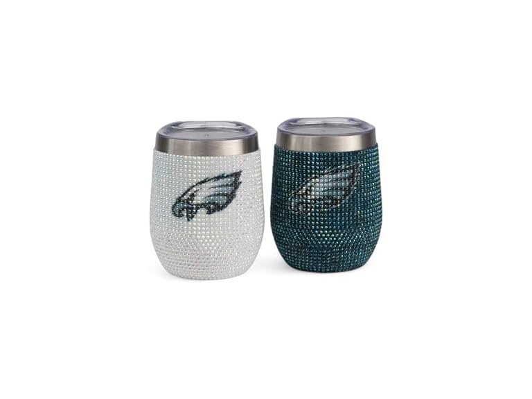 EAGLES Bling Wine Tumblers 2pk