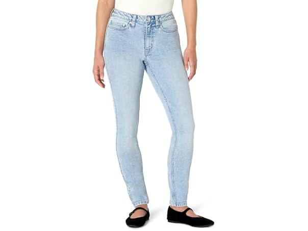 $9.99, Was $29.90, 66% Off! Amazon Essentials Womens HighStretch Skinny Jean dealfomo