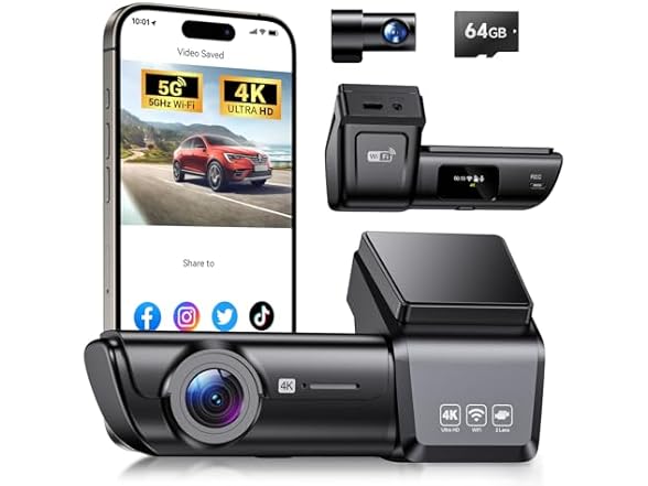 OVAMAN F8 Car Camera Dash Cam