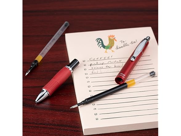 Pilot, G2 Gel Ink Refills, Fine Point 0.7 mm, Black, Pack of 2