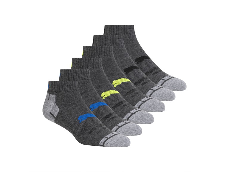 PUMA P600682 10-13 PUMA Men's 12-Pairs Quarter Crew Socks -