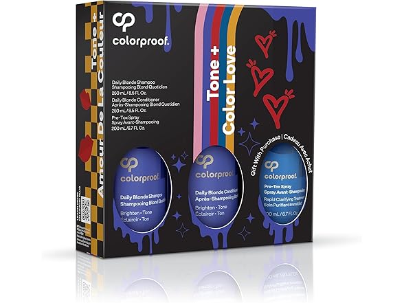 ColorProof Colorproof Toning Hair Care Gift Set