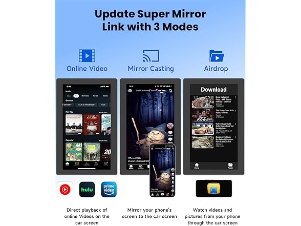 Spedal Portable Car 7" Touchscreen