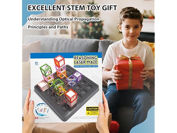 Laser Maze Reasoning Game