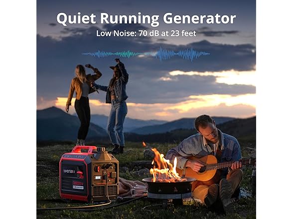 AMERISUN 3800W Portable Inverter Generator