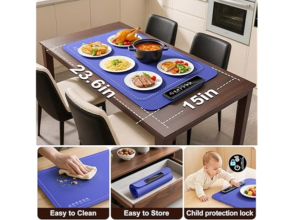 Puflat Warming Mat for Food