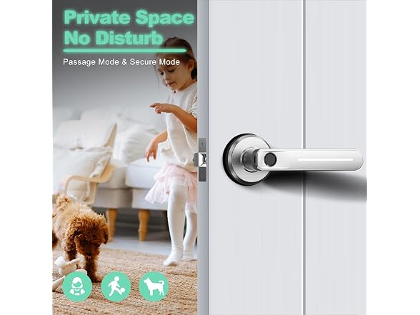GeekTale Biometric Smart Door Bedroom/Home/Off
