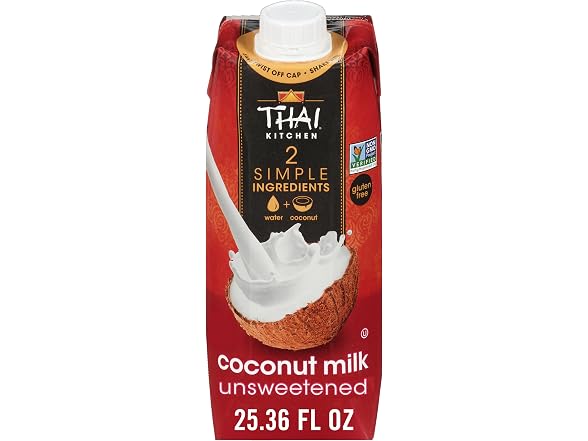 Thai Kitchen Unsweetened Coconut Milk 6 Pack