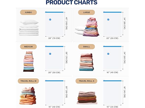 Simple Deluxe 20 Pack Space Saver Bags