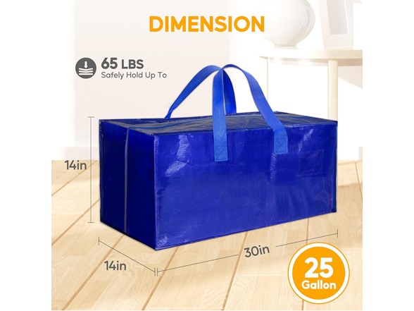 HealSmart 6 Pack Extra Large Moving Bags