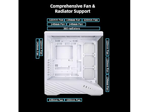 Lian Li V100 ATX Mid-Tower PC Case, LED