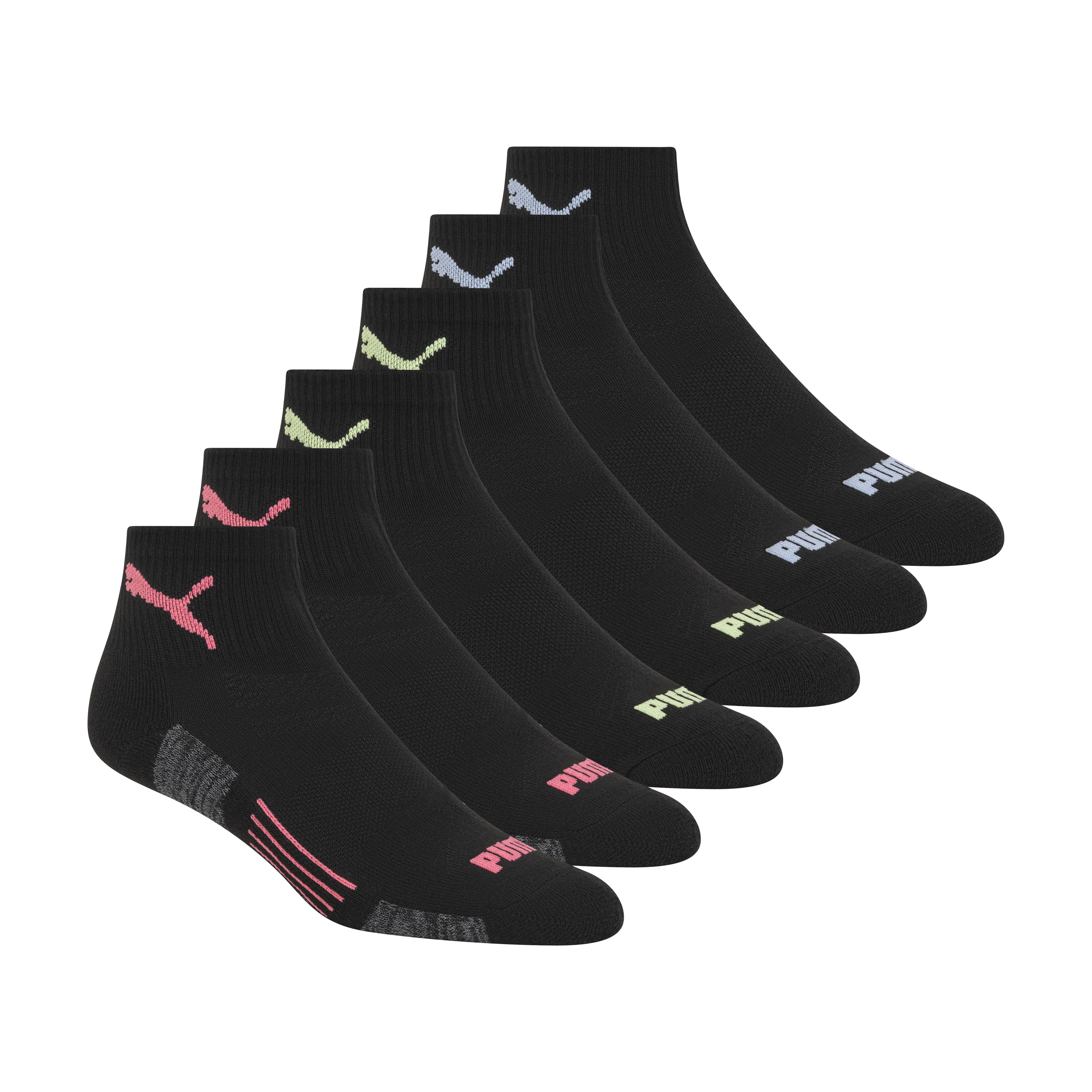 PUMA Women's 12-Pairs Quarter Crew Socks - Gallery 13