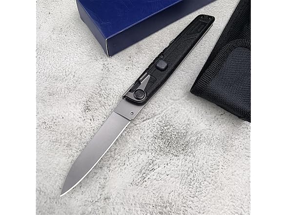 7.7 in Tactical Button Lock Knife
