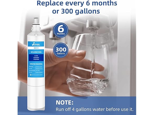 SETFEEL Water Filter Replacement